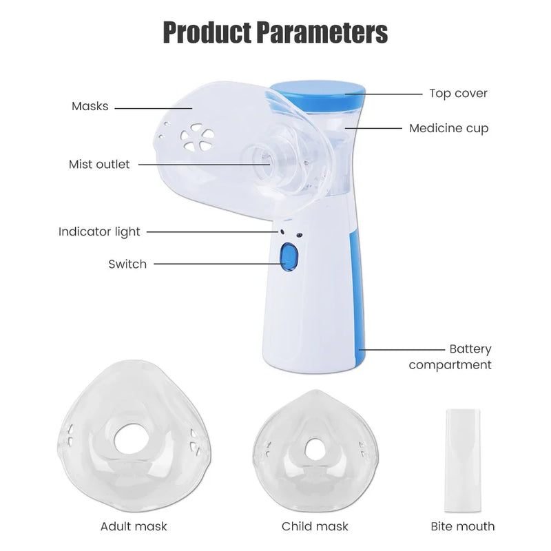 Nebulizador portátil Autoclean Inhale