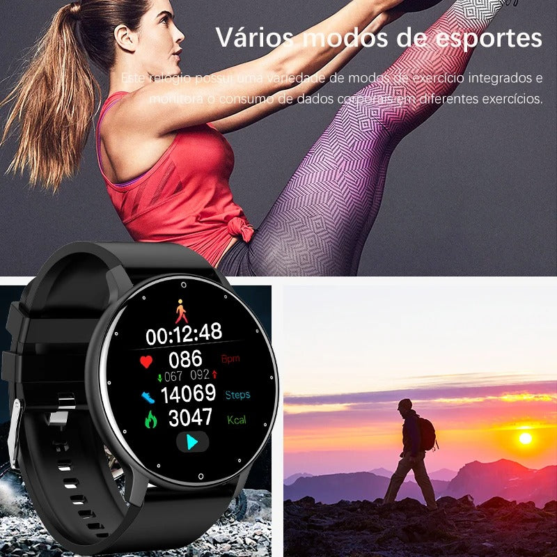 Smartwatch Pulse Pro à prova d'água IP67